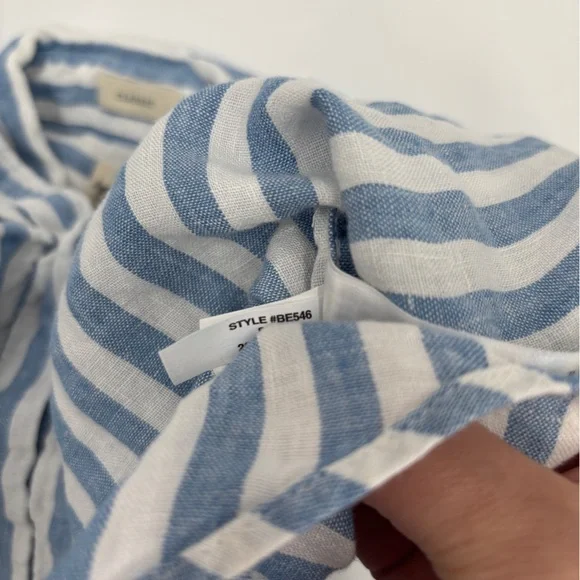 J.Crew Short-sleeve Baird McNutt Irish linen shirt - Picture 6 of 8